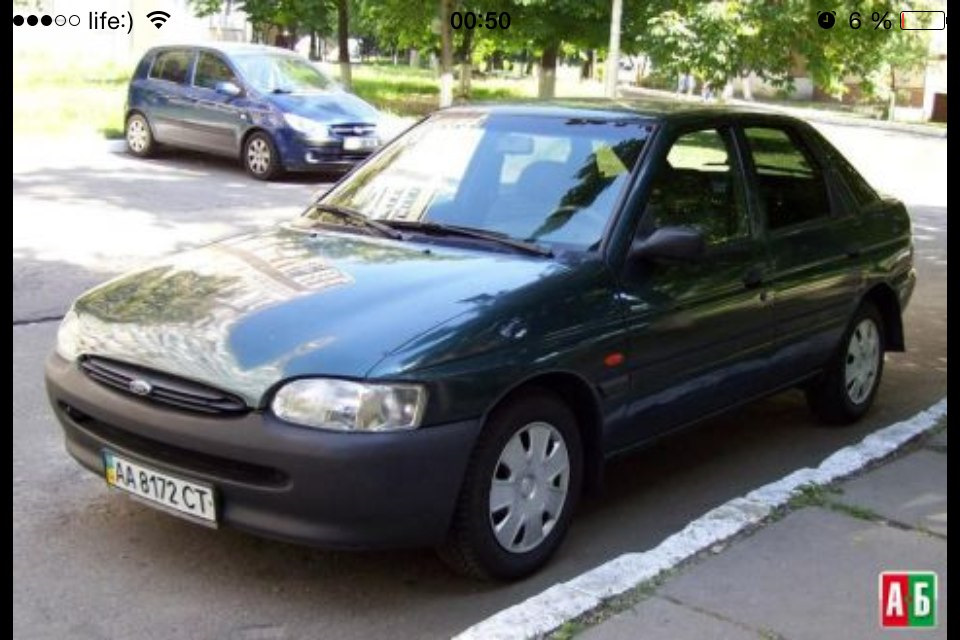 1 год вместе 🎉🎊 — Ford Escort Mk6 1 3 л 1998 года просто так Drive2