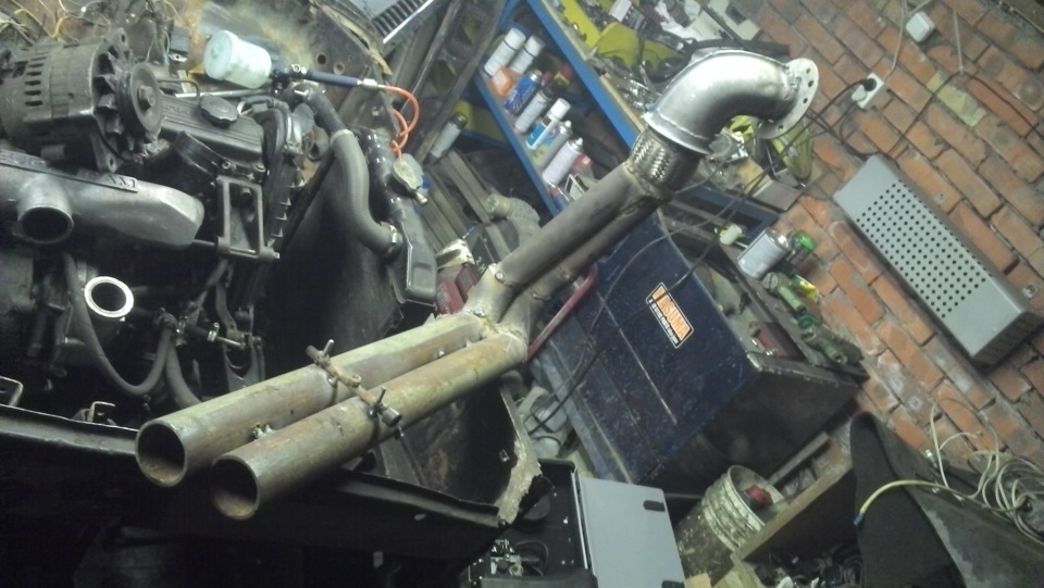 еще чуток выхлопа. — ГАЗ 2404, 2,2 л, 1978 года | тюнинг | DRIVE2