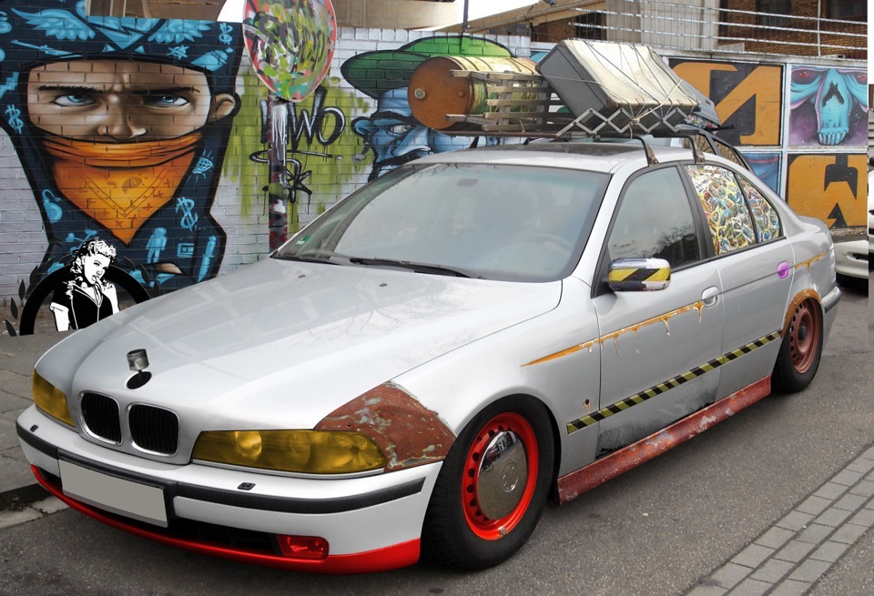 BMW E 34 rat look