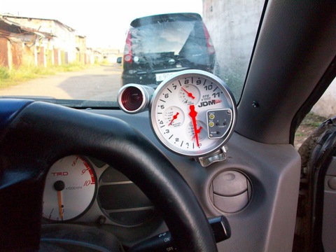 JDM tachometer installation - Toyota Celica 18 L 2000