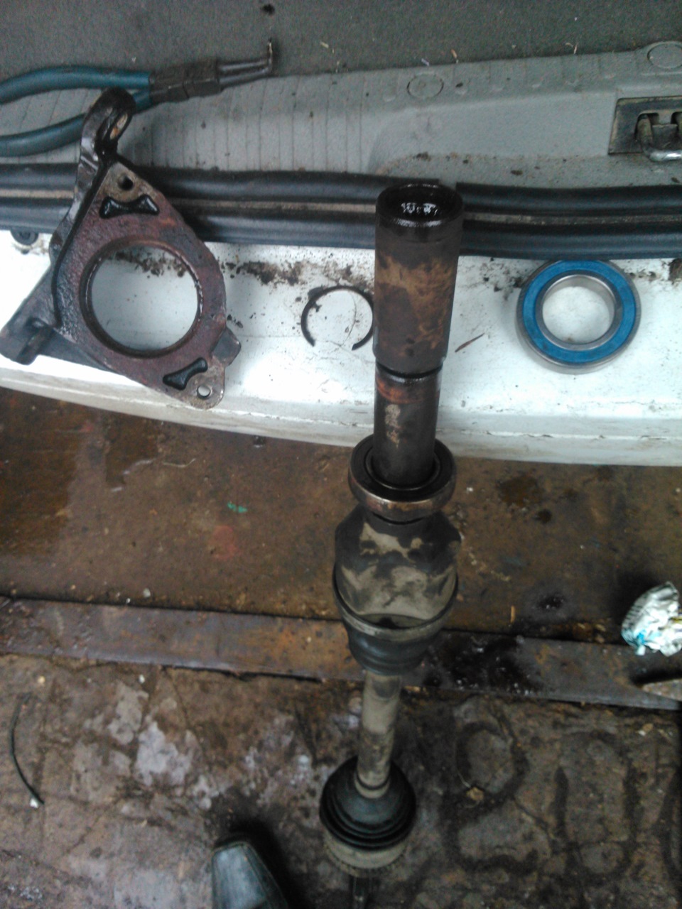 Подшипники — Renault Scenic I, 1,6 л, 2003 года | своими руками | DRIVE2