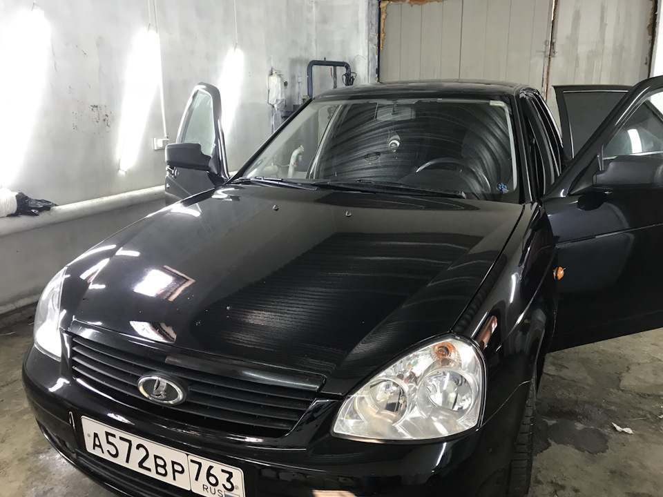 Химчистка салона — Lada Приора седан, 1,6 л, 2008 года | просто так ...