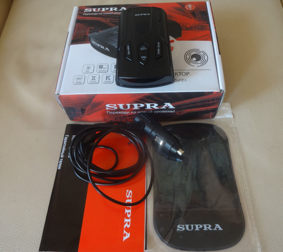 Сигнатурный радар-детектор Supra DRS-SG171V. — Toyota Land Cruiser 200 ...