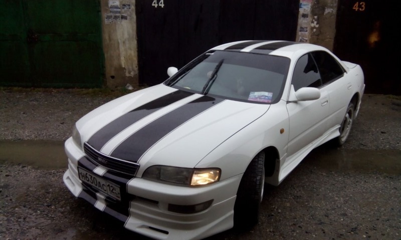 Toyota Corona 1995 Tuning Р±РµР»С‹Р№