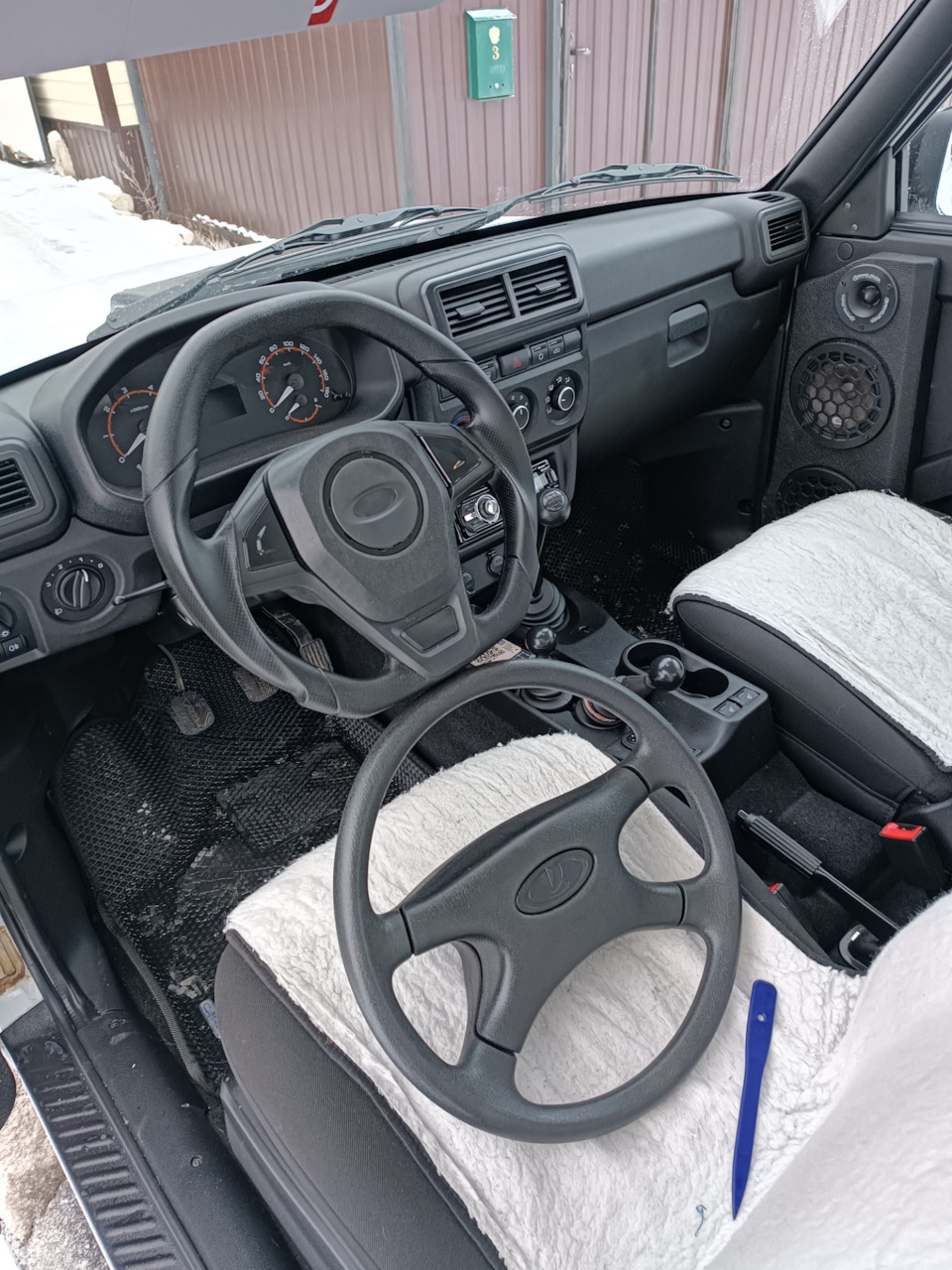 Нулевое то, установка передней трубы и руля — Lada 4x4 3D, 1,7 л, 2024 ...