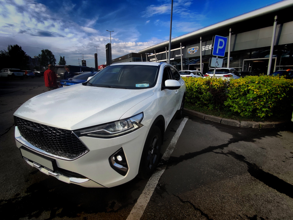 Большой расход антифриза — гарантийный ремонт — Haval F7x, 1,5 л, 2021 ...