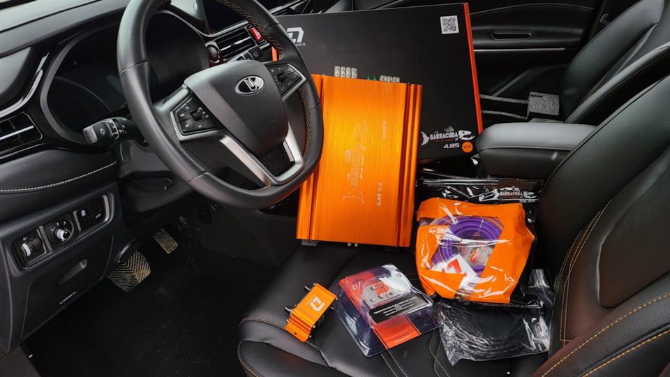 23.Усилитель Barracuda 4x85 v.2 в Москвич 3 — Москвич 3, 1,5 л, 2023 ...