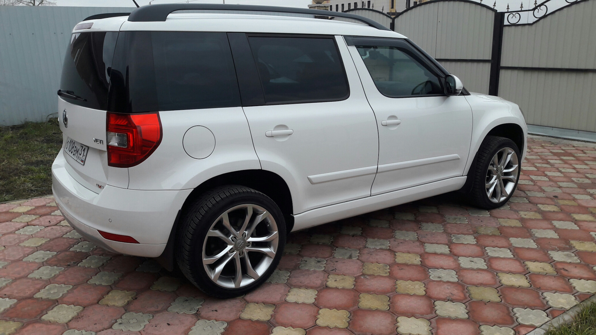 Зимние колеса! — Skoda Yeti, 1,8 л, 2015 года | колёсные диски | DRIVE2