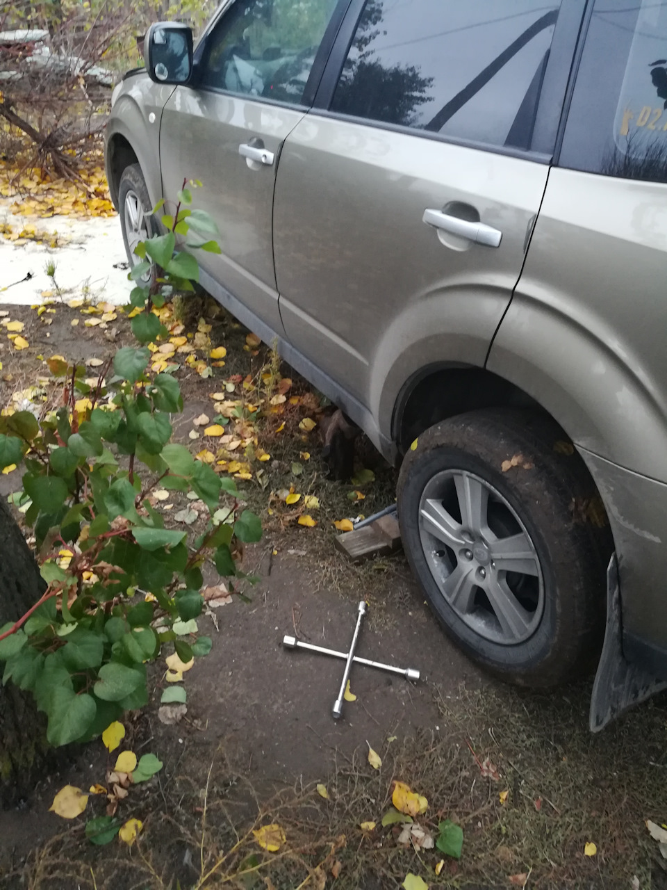 Замена колес или зачем ещё нужен бассейн на даче. — Subaru Forester (SH), 2  л, 2008 года | шины | DRIVE2