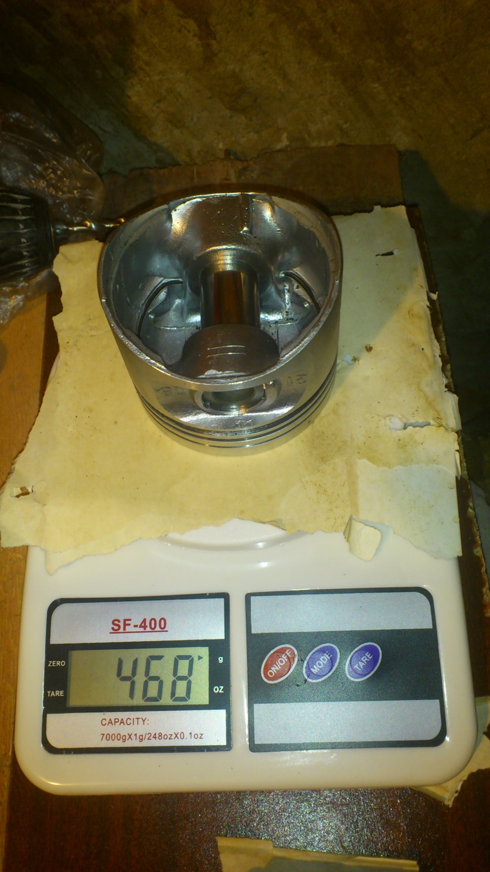 Развесовка поршней и шатунов, и сборка. — Lada 2108, 1,8 л, 1988 года ...