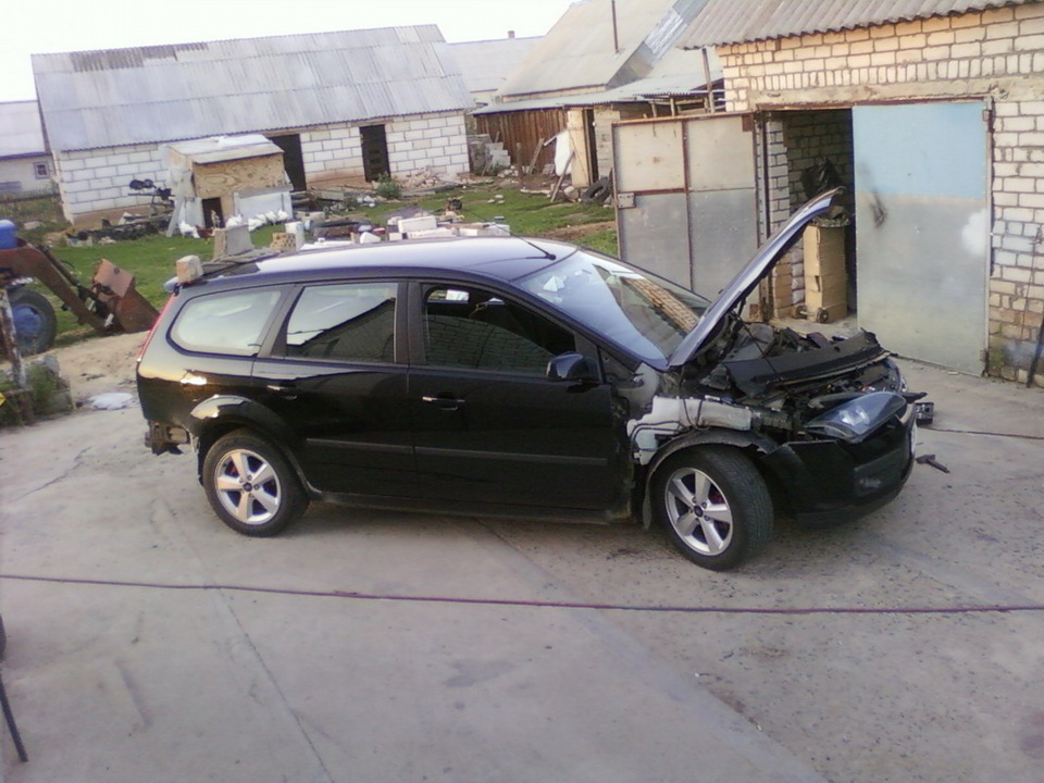 Суровая подготовка к зиме — Ford Focus Wagon II, 1,6 л, 2005 года ...