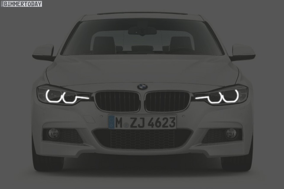 Фары BMW f30 фон