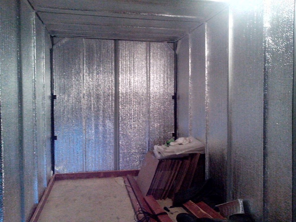 Шумка\\Утепление фургона — ГАЗ Газель, 2,7 л, 2013 года | тюнинг | DRIVE2