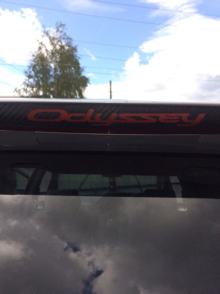 дополнительный стоп сигнал — Honda Odyssey (2G), 2,3 л, 2000 года ...