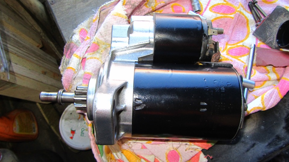 Стартер, сборка и установка.часть 3 — Volkswagen Jetta II, 1,6 л, 1991 ...