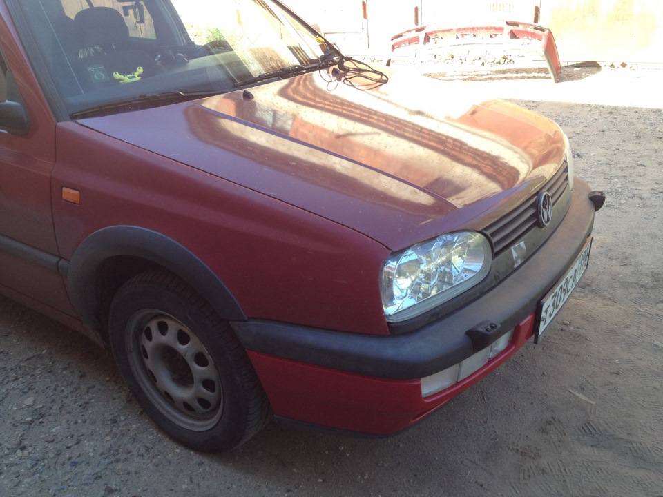 Финский бампер — Volkswagen Vento, 1,8 л, 1994 года | кузовной ремонт ...
