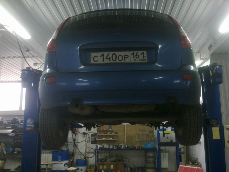 Новая ходовая /начало положено/ — Lada Калина Хэтчбек (1G), 1,6 л, 2007 ...