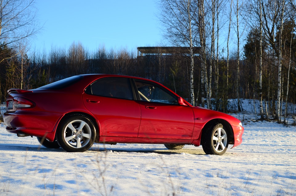 замена передних тормозных колодок — Mazda Xedos 6, 2 л, 1992 года ...