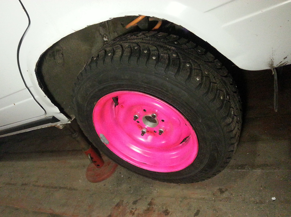 Расширение задней колеи и очередная порция бутеров — Lada 21053, 1,5 л ...