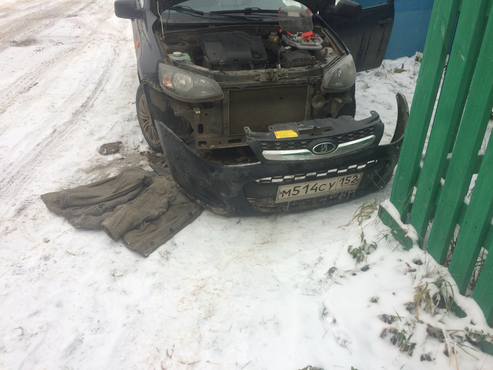 Туманки — Lada Калина 2 универсал, 1,6 л, 2013 года | электроника | DRIVE2