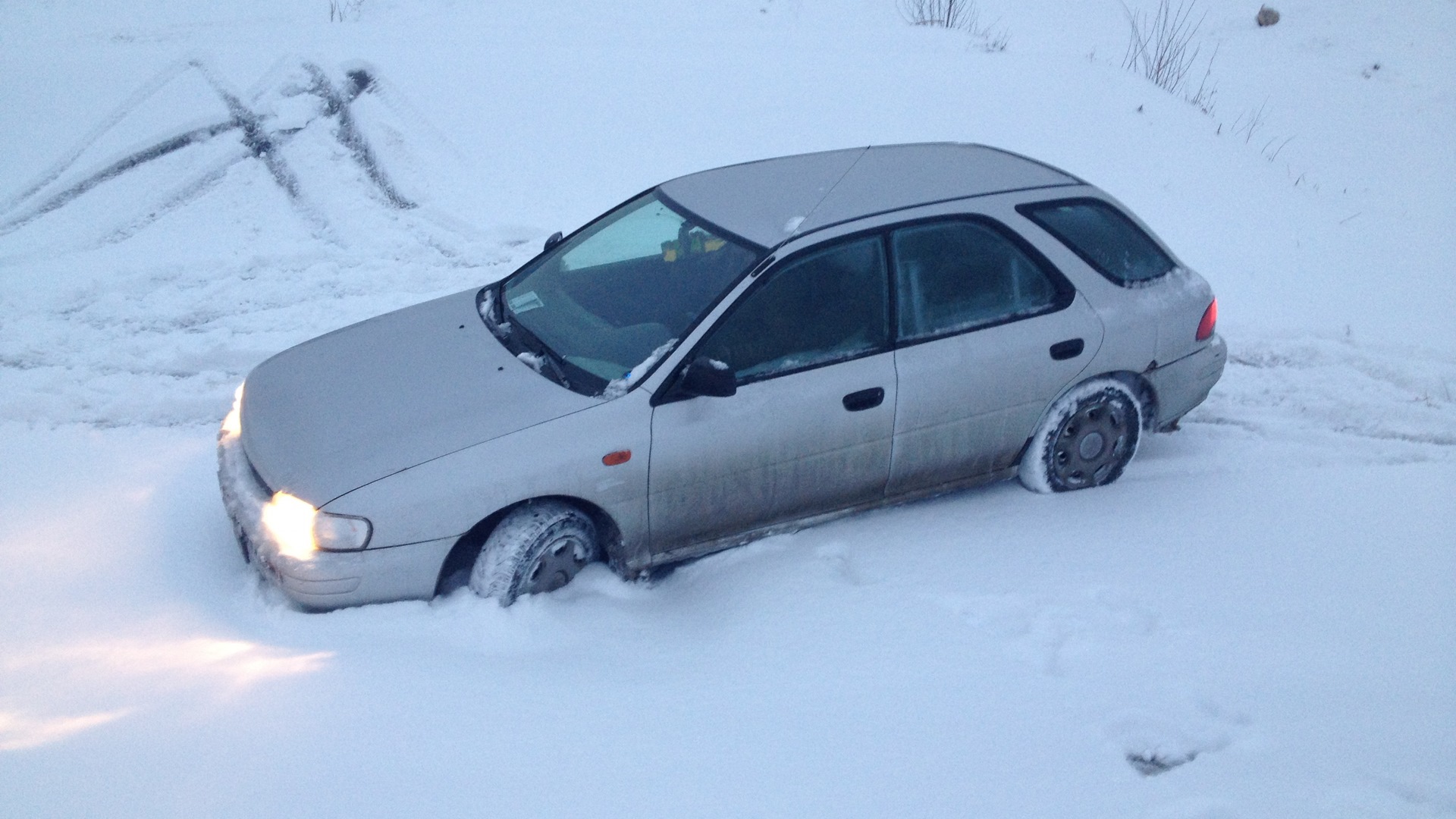 Subaru Impreza (GC, GF) 1.6 бензиновый 1996 | работа-дом-работа на DRIVE2