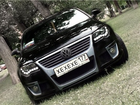 Passat b6 тюнинг фар