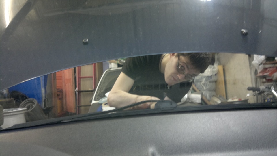 Замена моторного масла со сменой марки масла. — Hyundai Getz, 1,6 л ...