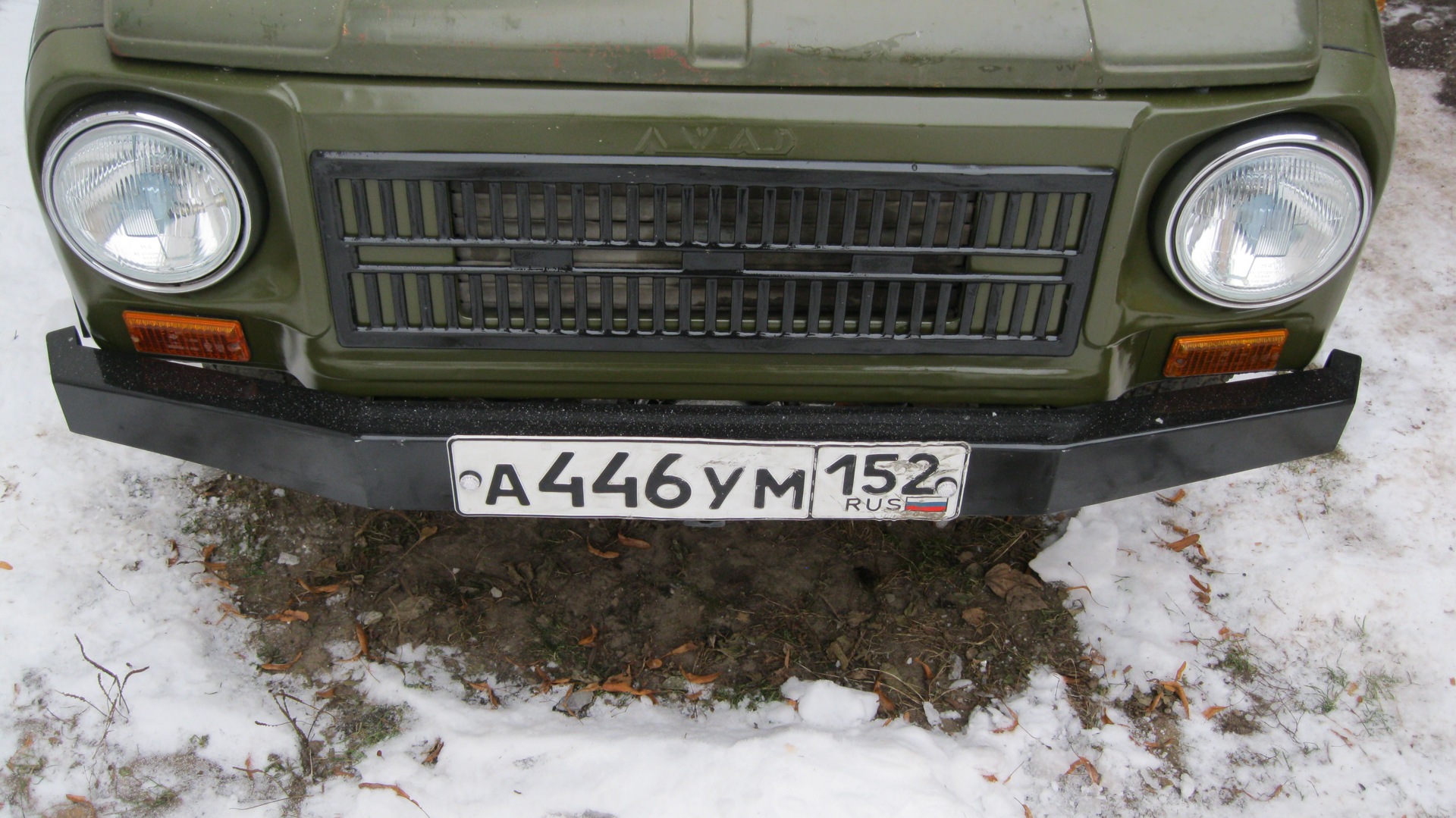 силовой бампер на луаз