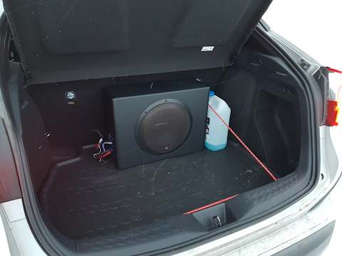 toyota chr subwoofer