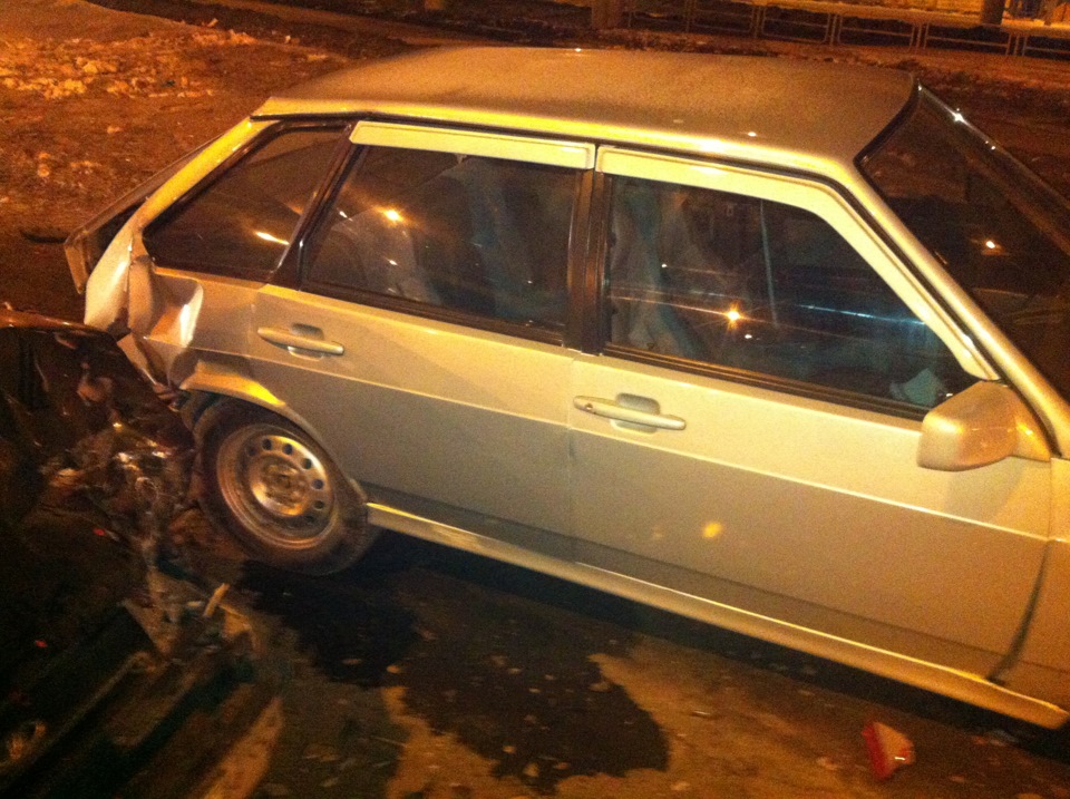 Вот и случилось — Mitsubishi Lancer IX, 1,6 л, 2007 года | ДТП | DRIVE2