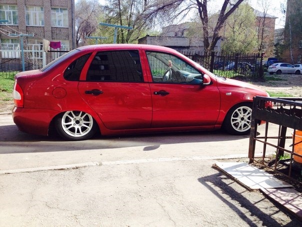 Калина седан красная тюнинг Фотки по мелочи - Lada Калина седан, 1,6 л, 2006 года фотография DRIVE2