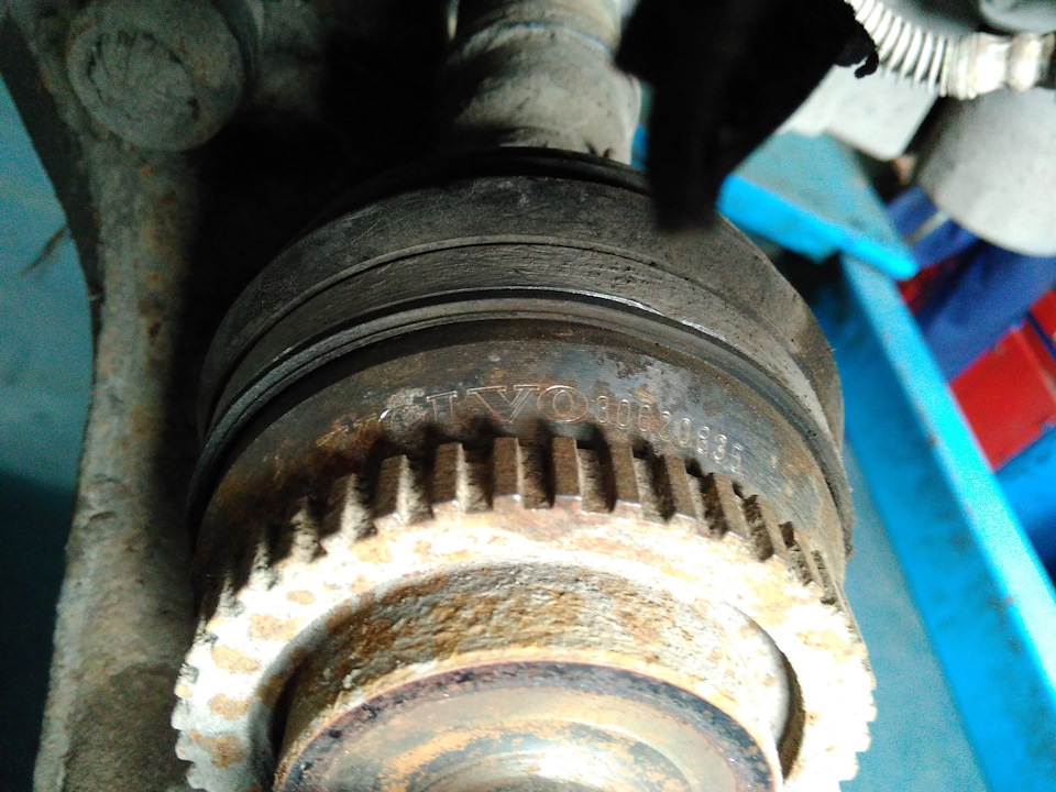 Подшипники ступицы передние. — Volvo S40 (1G), 1,8 л, 2001 года | визит ...