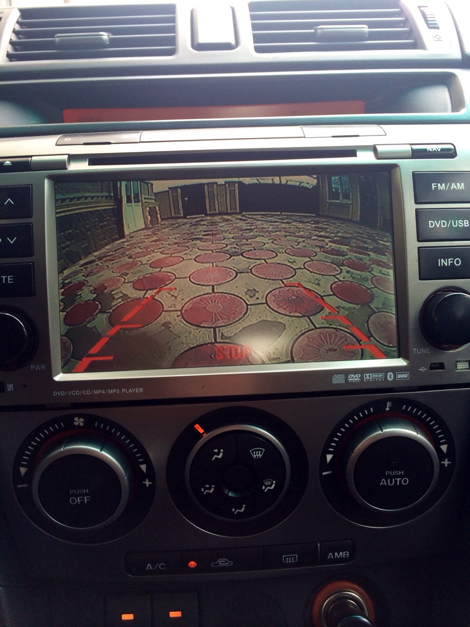 Камера заднего вида. — Mazda 3 MPS (1G), 2,3 л, 2008 года | своими ...