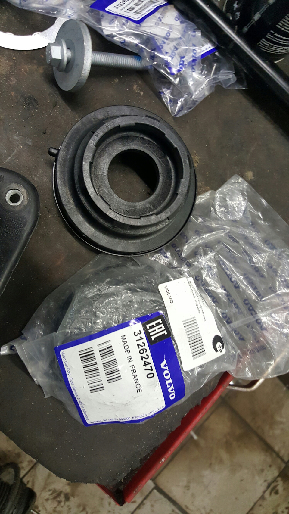 31262470 Подшипник опоры переднего амортизатора Volvo | Запчасти на DRIVE2