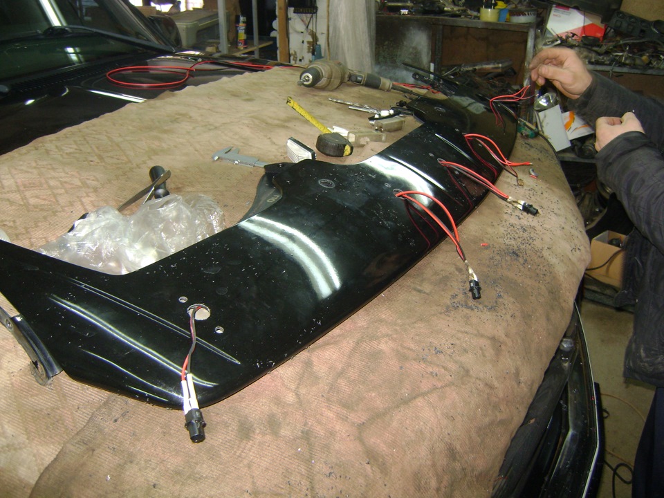 Огни автопоезда. — Chevrolet Tahoe (GMT400), 5,7 л, 1998 года | тюнинг ...