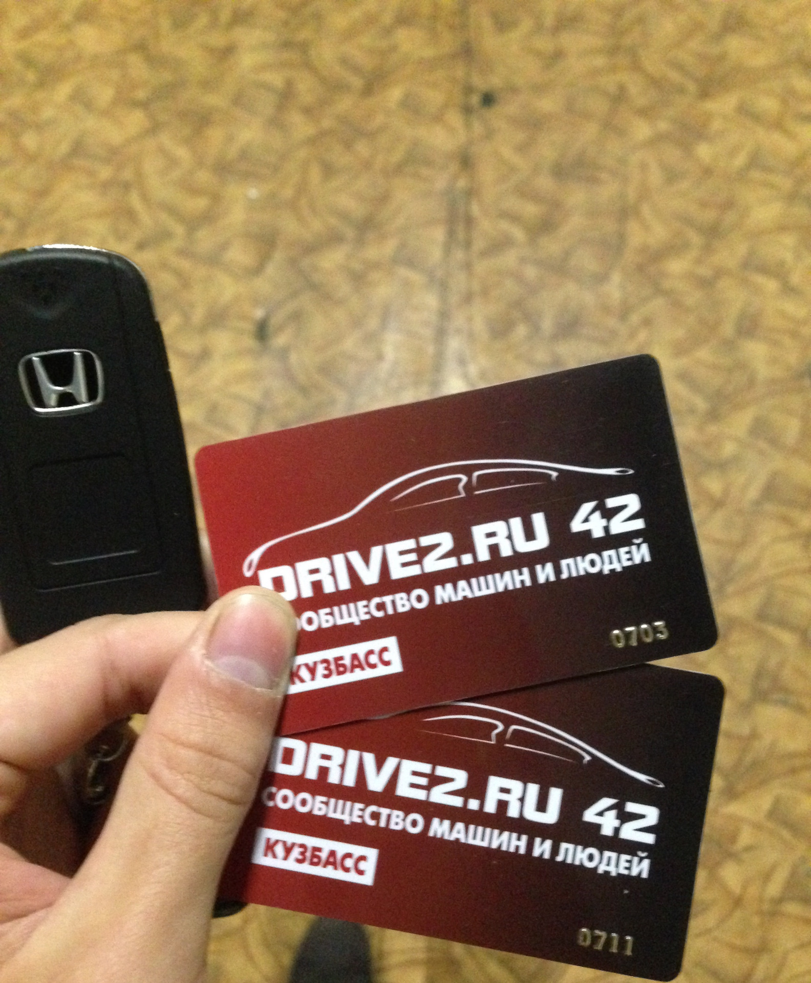 Клубная карта -DRIVE2- — Honda Accord (7G), 2 л, 2005 года | наблюдение |  DRIVE2