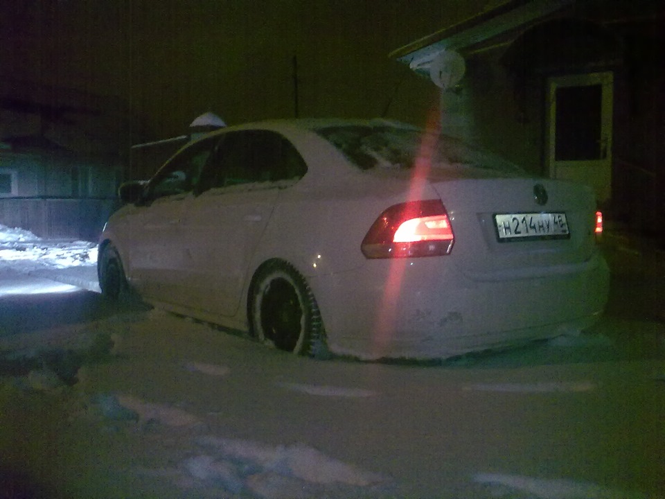 Чистим — Volkswagen Polo Sedan