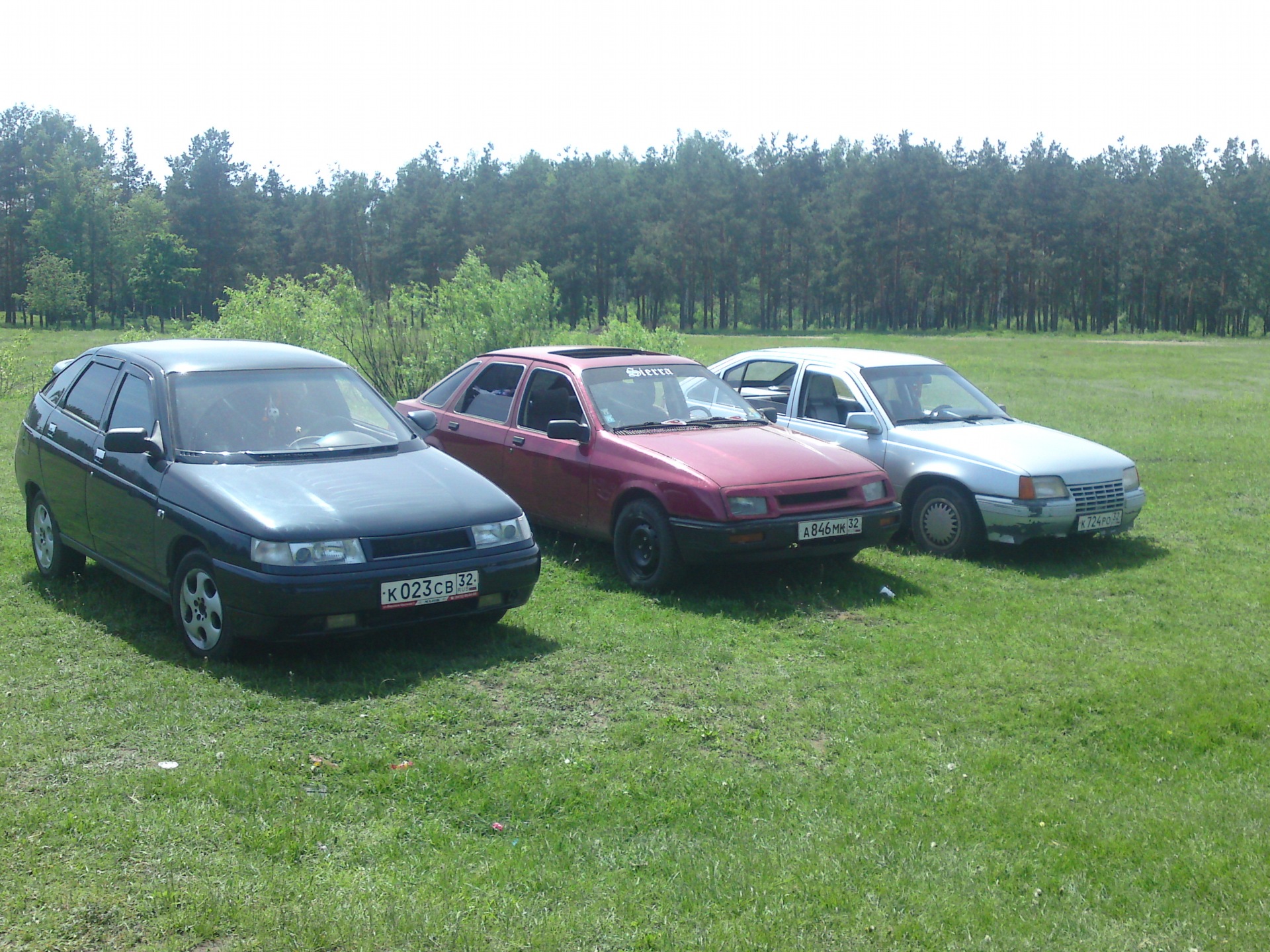 Фотосет на речке ))) — Ford Sierra, 2 л, 1984 года | мойка | DRIVE2