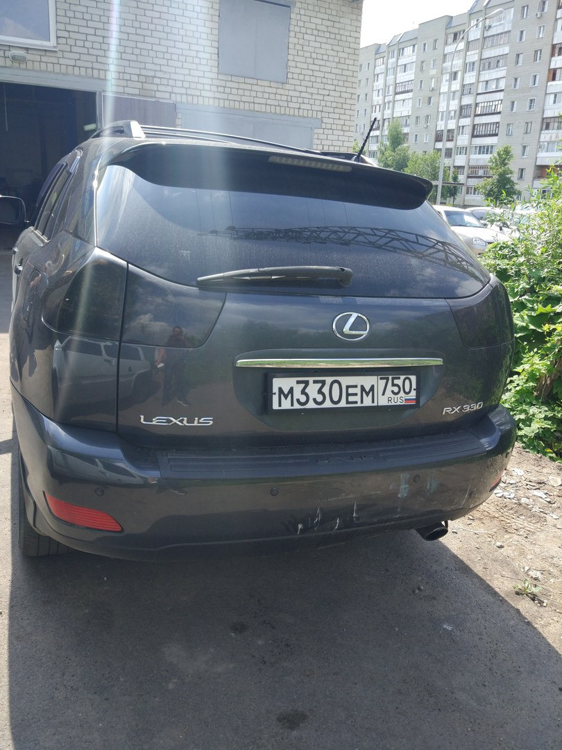 Зарядили Лехе в зад =( — Lexus RX (2G), 3,3 л, 2004 года | ДТП | DRIVE2