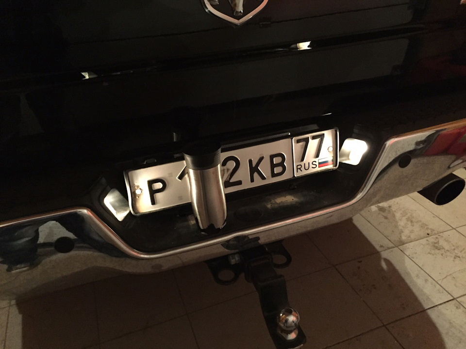 ГосНомер на зад по Феншую))) — Dodge Ram, 5,7 л, 2013 года | своими ...