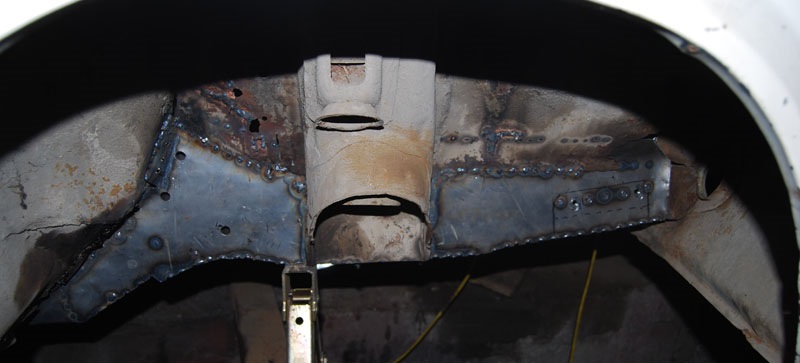 Правый передний лонжерон — Lada 2107, 1,5 л, 1993 года | кузовной ...