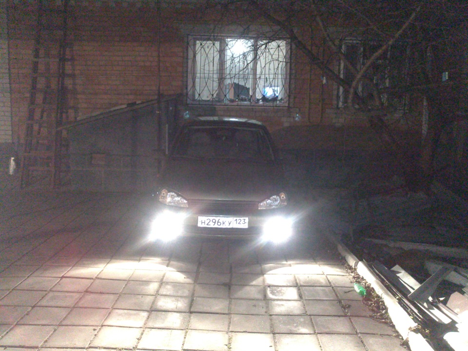 ПТФ "АВТОСВЕТ" (Киржач), новый сигнал — Lada Калина Хэтчбек (1G), 1,4 л ...