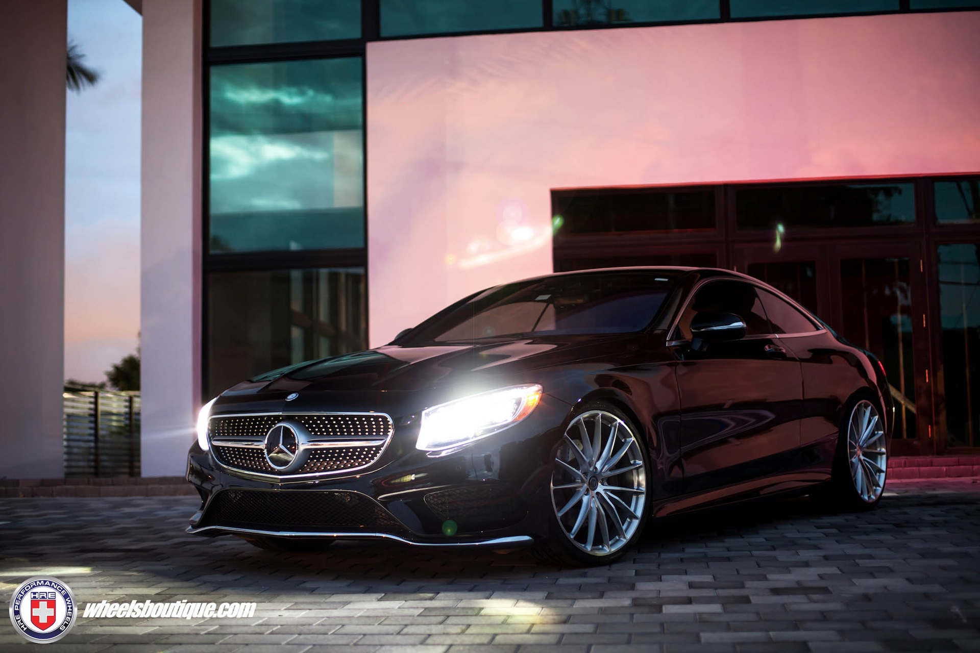 S63 AMG Coupe hre Wheels