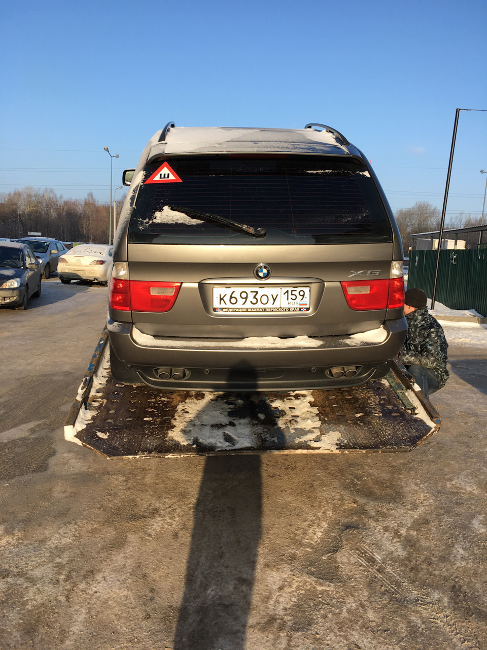 №11.Stop engie oil press 3 — BMW X5 (E53), 4,4 л, 2006 года поломка