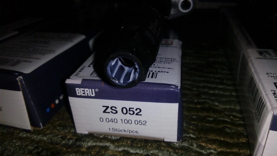 ZS052 Катушка зажигания Рено K4M, K4J BERU | Запчасти на DRIVE2