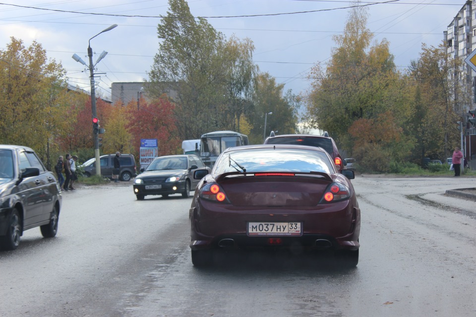 Кто-то спрашивал про задний габарит, вот пару фоток. — Hyundai Coupe ...