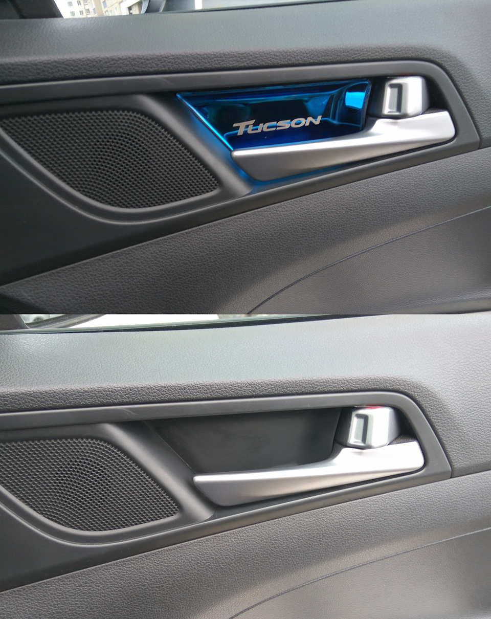 до и после — Hyundai Tucson (TL)