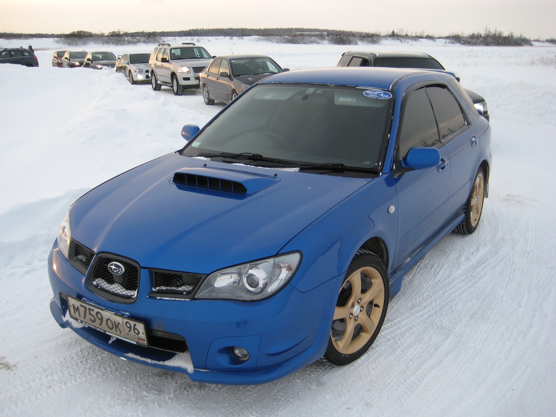 Промзона 2010. Зимние покатухи! — Subaru Impreza WRX (GD, GG), 2 л, 2002  года | покатушки | DRIVE2