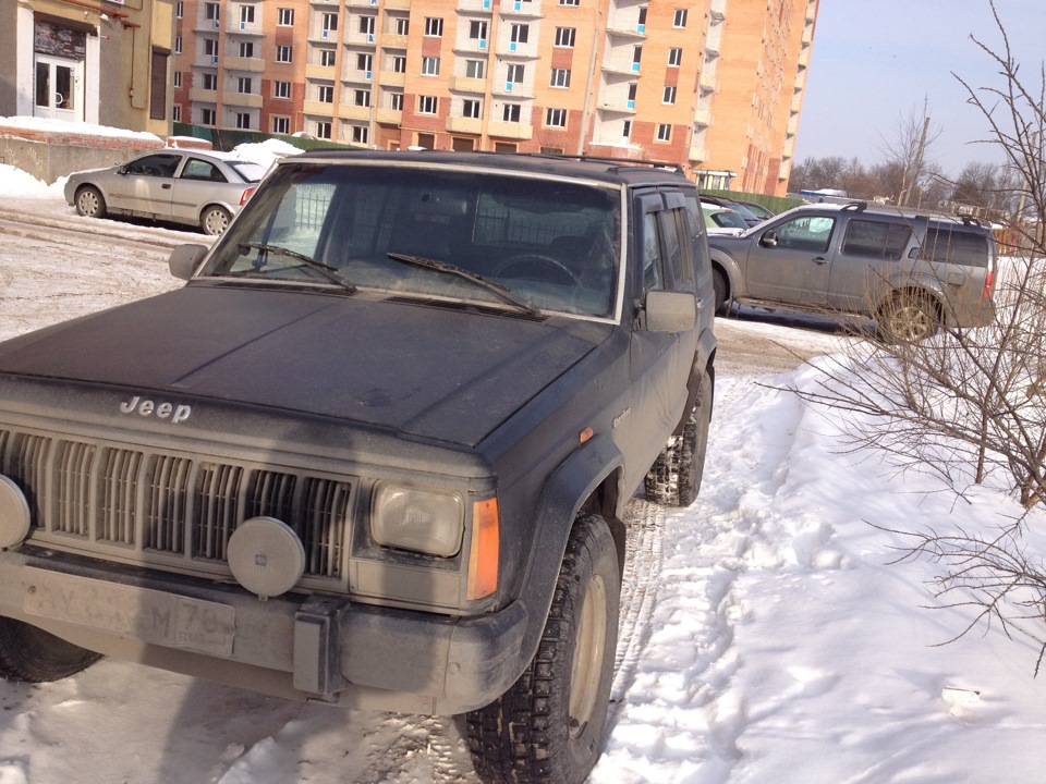 Вот какой он был — Jeep Cherokee Xj 4 л 1989 года фотография Drive2 0933