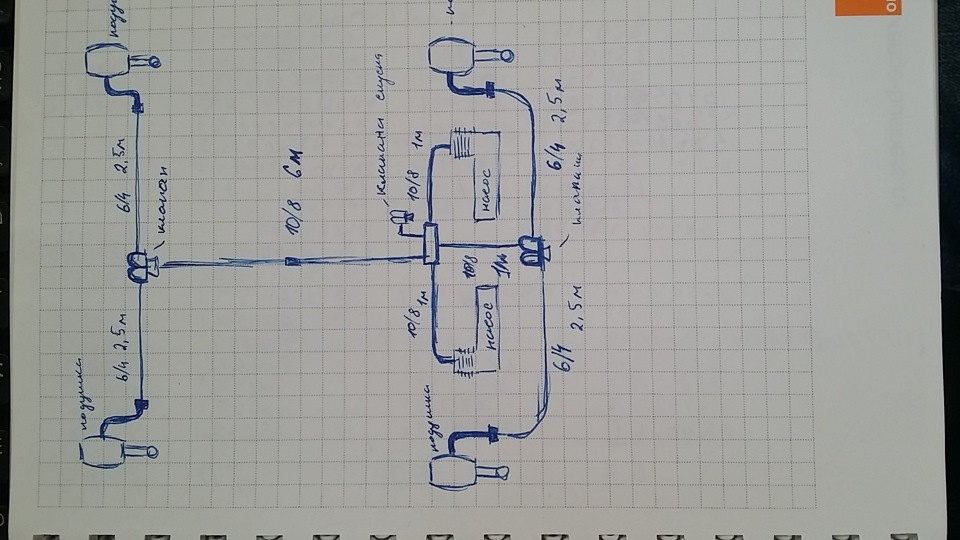 Пневмоподвеска ман схема. Подключение крана пневмоподвески ман. Схема краник ленивца. Пневмоподушка как подключить.